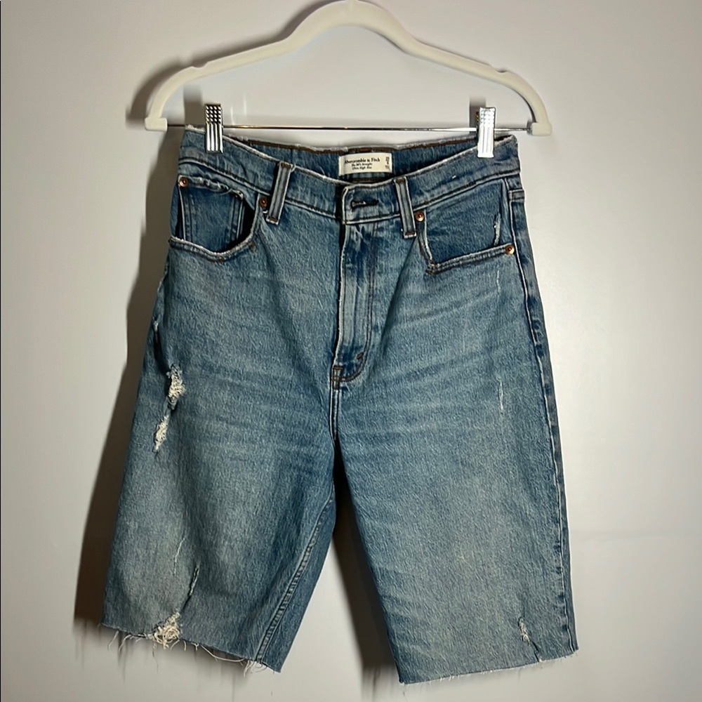 Men's Blue Denim Shorts